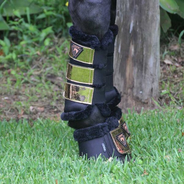 black tendon boot full right side jojubi saddlery 800